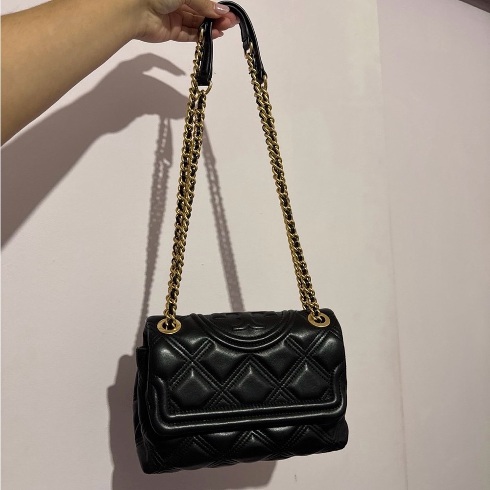 Tory Burch Black Quilted Bag